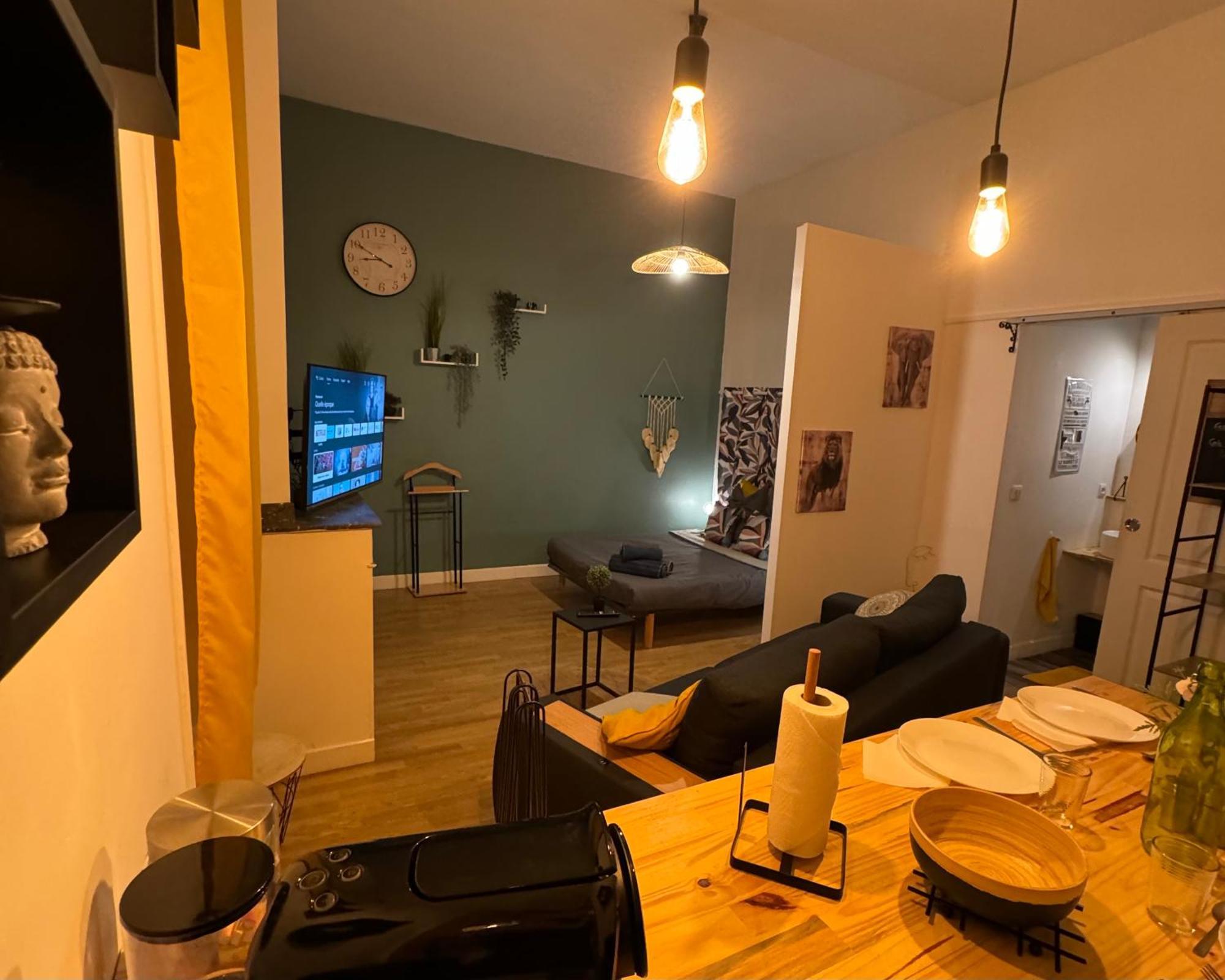 Charmant Appartement Climatise Aux Pieds De La Cite Carcassonne Ngoại thất bức ảnh